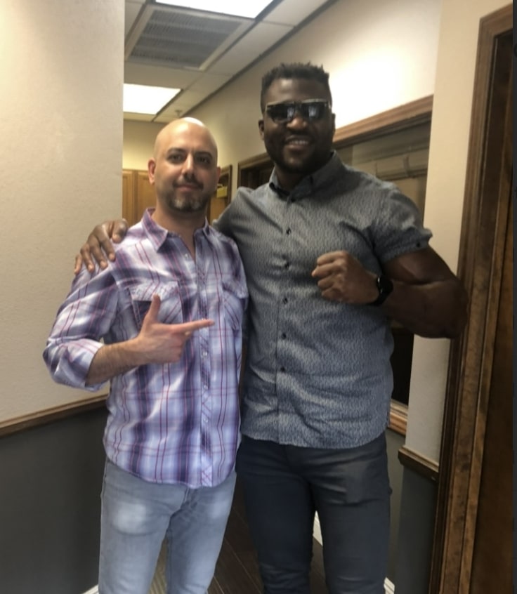 Francis Ngannou - Dr Sadeghi